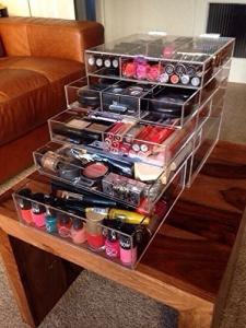 Best Handmade 5 Tier Acrylic Makeup Organizer Box Exquisite Workmanship wholesale