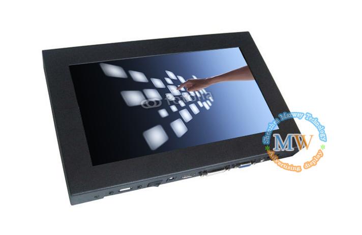 10.1 inch lcd touch screen monitor With HDMI, VGA, DVI input
