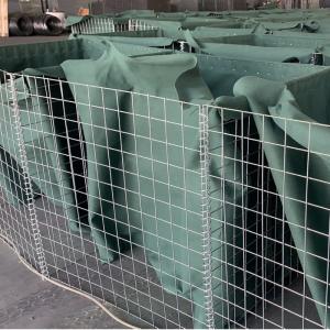 China Explosion Proof 3.8mm Hesco Barrier Hot Dipped Galvanized on sale