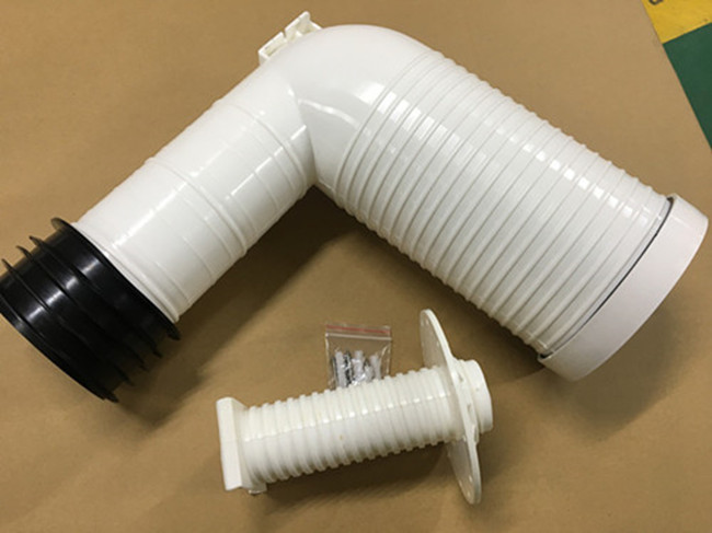 Cheap Injection Processing Toilet Drain Pipe 4 Inch PP Elbow Wall Toilet Accessories for sale