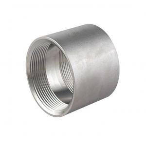 China Class 3000 Forged Steel Pipe Fittings Customized Size Metal Pipe Coupling on sale