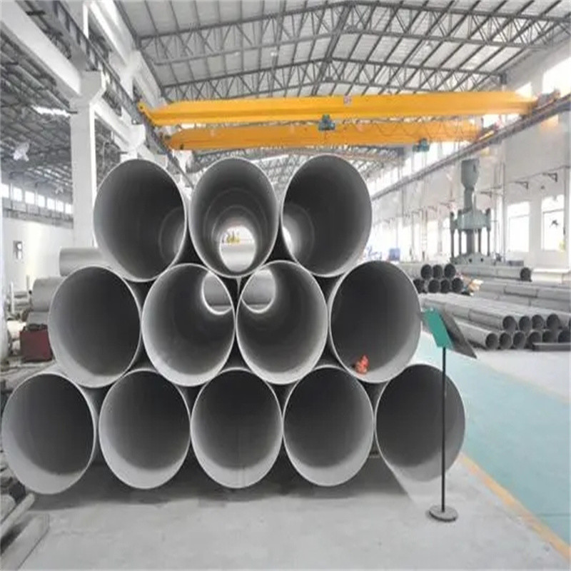 China Seamless Stainless Steel 304 Pipes Tubes 10 Inch OD 9mm Bright Sliver 6m Length on sale
