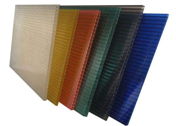 Cheap Anti-fogging PC Sheet  Two Layer Polycarbonate Sheet Panel Building Material for sale
