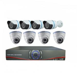 China Home Video CCTV DVR Security System 4 Outdoor and 4 indoor Camera DVR Kits 8CH 8 CHANNELS on sale