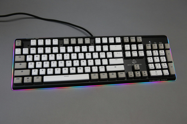 China High-end Wired mechanical keyboard with kailh white box switch on sale