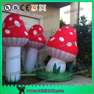 Best Air Blown Inflatable Orange Lighting Event Inflatable Mushroom wholesale