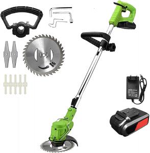 China 24v Adjustable Head Electrical Cordless Grass Trimmer With Li Lon Battery on sale
