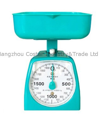 China 2kg mechnical spring kitchen scale on sale