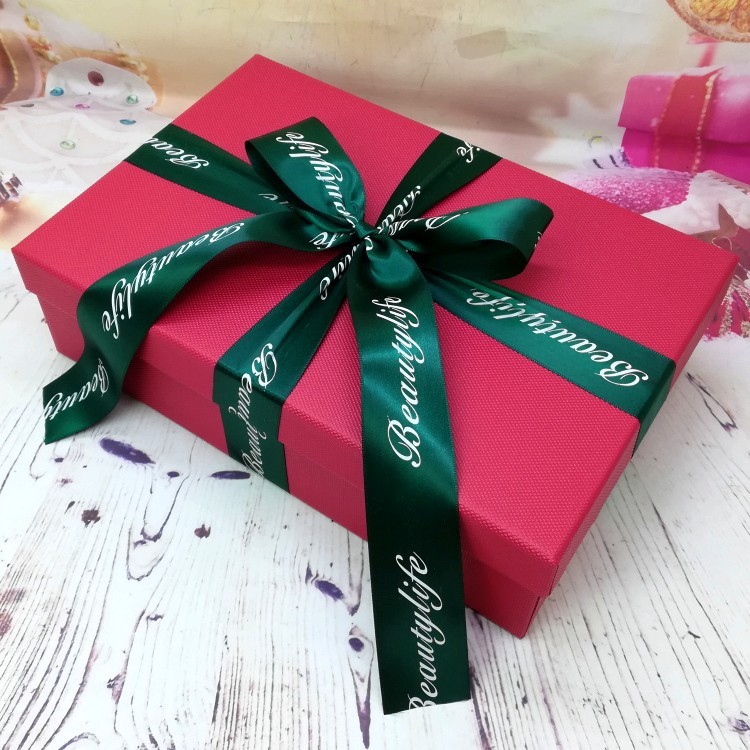 China Christmas Socks CMYK Magenta Gift Packing Boxes Corrugated Board on sale