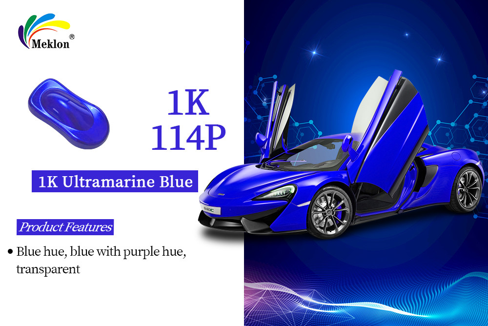 China 1K Ultramarine Blue Automotive Car Paint Refinish automotive refinish paint on sale