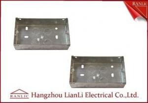 Best Custom Outdoor Waterproof Metal Electrical Gang Box Pre Galvanized wholesale