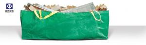 Best Green FIBC Bulk Bags 1 Ton 1500KGS 1000KG Jumbo Skip Bags For Construction Waste wholesale