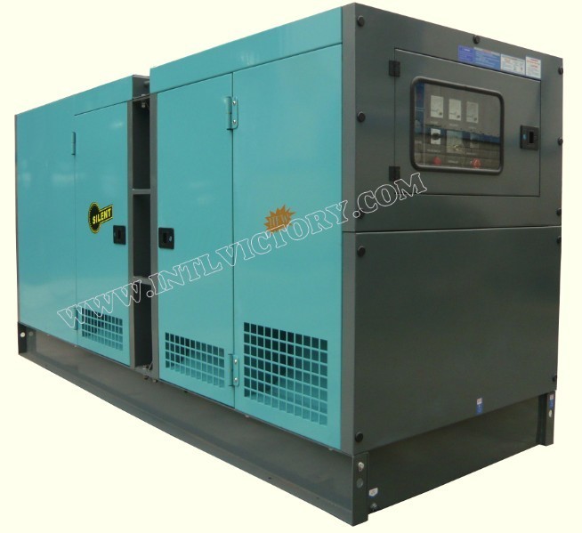 Silent 50KW Natural Gas Powered Generators IP23 with Fewer Fuel Consumption