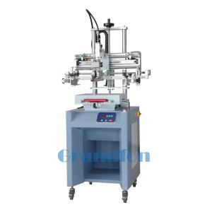 China flat surface low cost  silk screen printing machine with micro-registration on sale