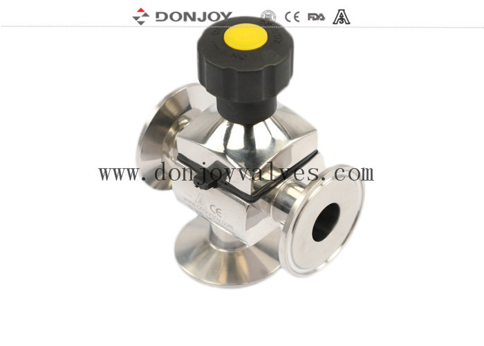 China SS316L 1/2  Sanitary Diaphragm Valve L Type With No Dead Leg on sale
