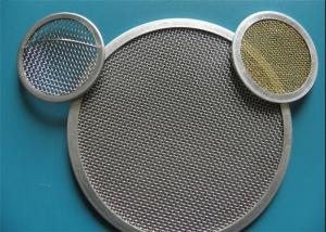 China Woven 70 / 80 Mesh Stainless Steel Sieve Screen Corrosion Resistance on sale