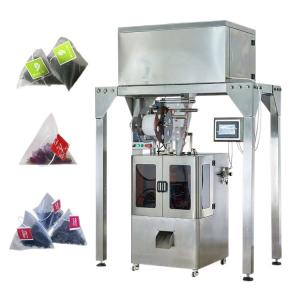 China Vertical Small Tea Bag Packing Machine Triangle Filter Packing Machine on sale