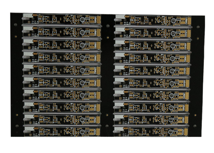 Best Custom Gold Finger PCB Fabrication Service Black 8 Layer with BGA wholesale