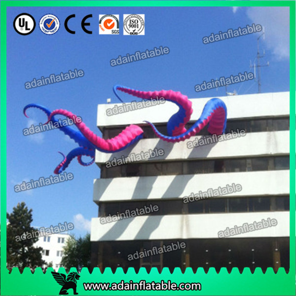 Best Purple And Pink Event Party Decoration 5m Inflatable Tentacle Customized wholesale