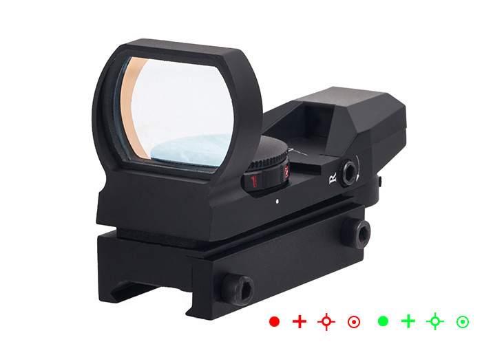 Best Holographic Red Dot Sight 1X22X33mm 4 Reticles Red Green Dot Sight Scope Reflex Sights BK wholesale