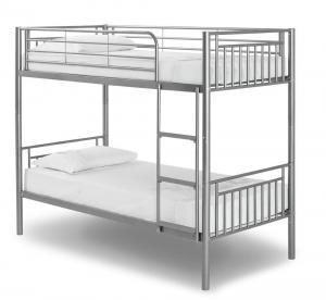 China Customized Services Heavy Duty Metal Bunk Beds , Double Deck Bed Steel on sale