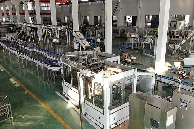 Best 12000 Cans Per Hour Roboticized Carbonated Drink Filling Machine Bottle Filler wholesale