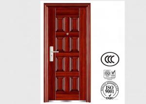 Walnut Wood / Beech Hotel Fixed Furniture Room Door Surface Painting Sound Proof Highly Endurable