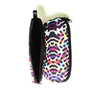 Best Portable Travel Zipper Soft Neoprene Sunglasses bag.SBR Material. Size is 19cm*8.7cm. wholesale