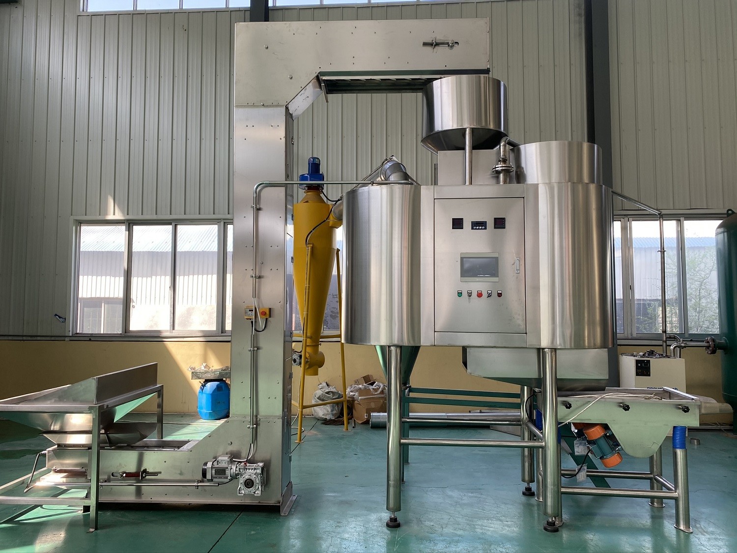 Buy cheap Automatic 304 Stainless Steel Air Peanut Blanching Machine Air Peeling Machine from wholesalers