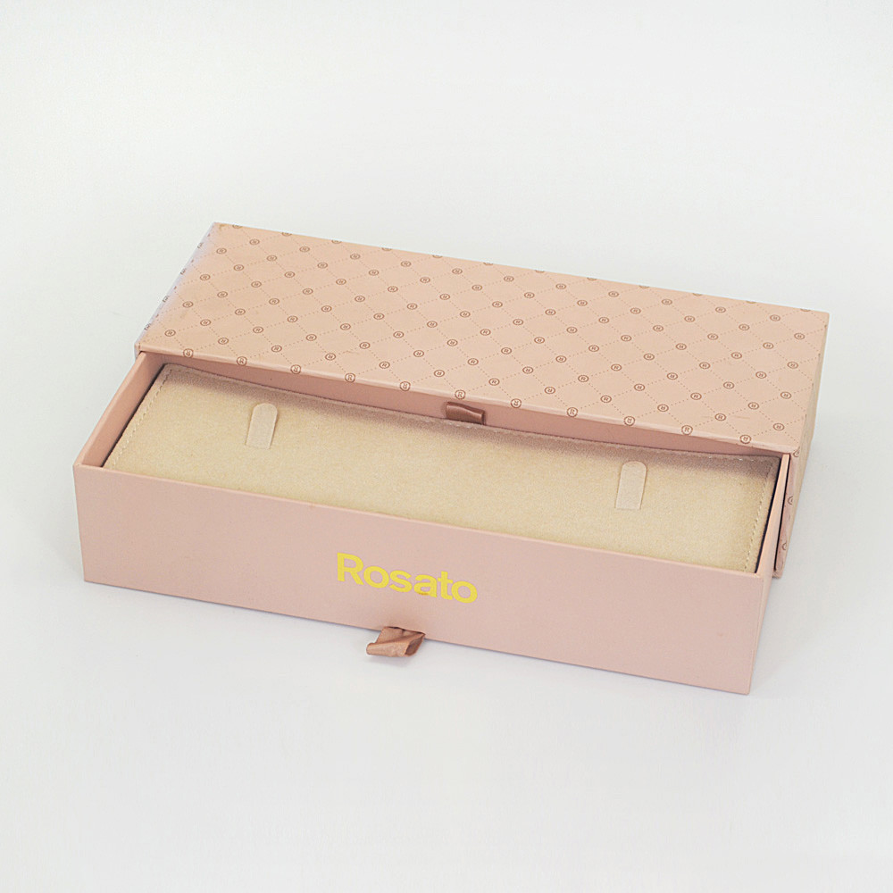 China Jewelry Drawer Paper Box Luxury Jewelry Case Earring Jewelry Box For Girl on sale