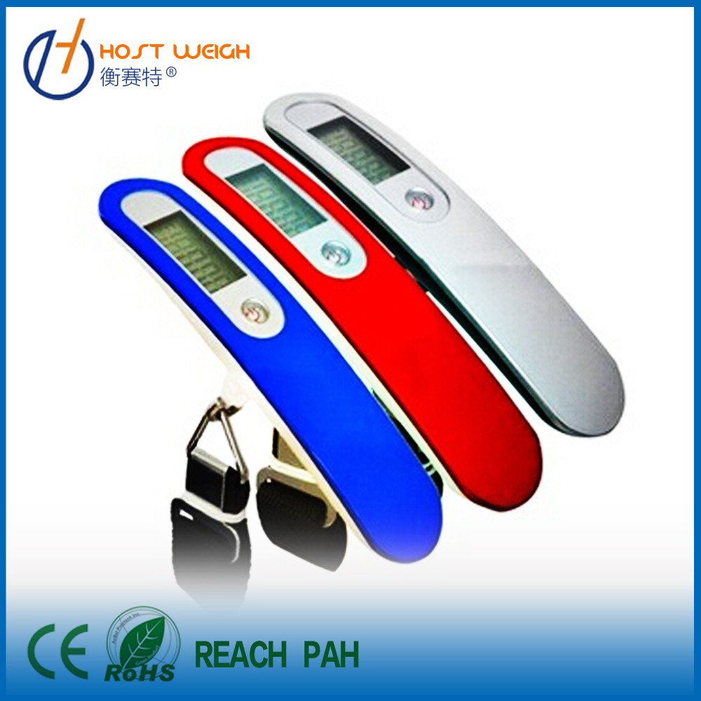 Best 50kg,Stainless Steel Housing,Portable LCD Digital weigt hanging luggage scale Low Battery wholesale