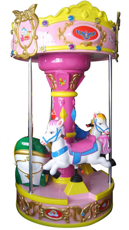 China Hansel  carousel toy Guangzhou coin operated kiddie rides carousel for sale on sale