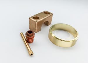 Best Tempering Polishing CNC Machined Brass Parts Surface Chamfering wholesale