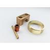 Buy cheap Tempering Polishing CNC Machined Brass Parts Surface Chamfering from wholesalers