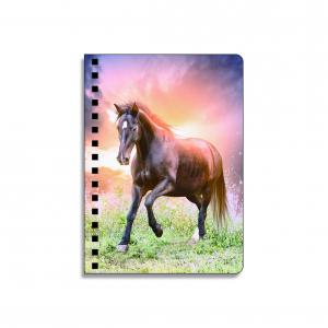 Best School Supplies 3d Lenticular Spiral Notebooks A6 / A5 Size For Stationery wholesale