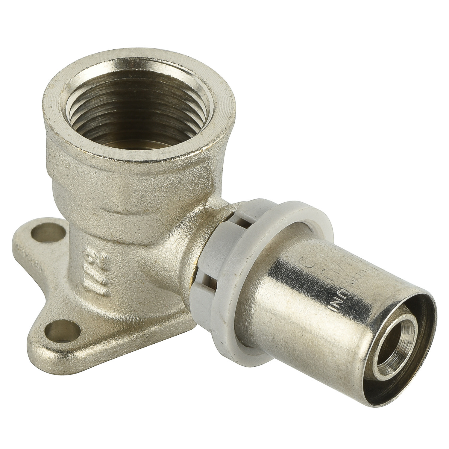 brass u type press striaight male connector fittings for plumbing heating multiayer pex al pex pipe