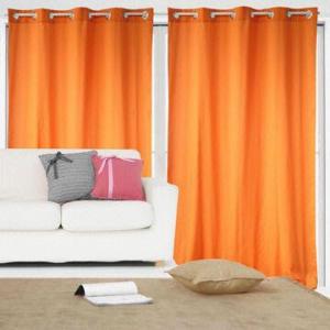 Best 100% Polyester Brushed Fabric Window Curtains with 8 Grommets or 8 Loops wholesale