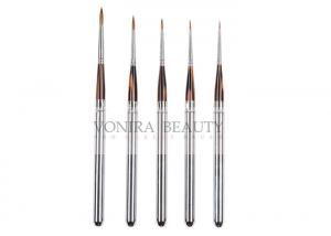 China Detail Nail Detail Paint Brushes Drawing Painting Kolinsky Hair Brushes Set with Holder on sale