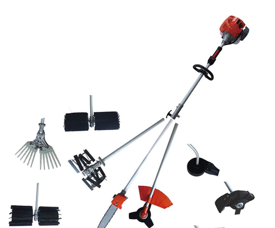 Cheap 1.85KW Brush Cutter Weeder 5 In 1 G45 Petrol Multi Function Garden Tool for sale