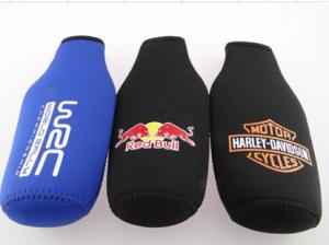 Best Cans Use and Insulated Type 330ml Neoprene wine cooler size is 19cm*6.3cm, SBR material. wholesale