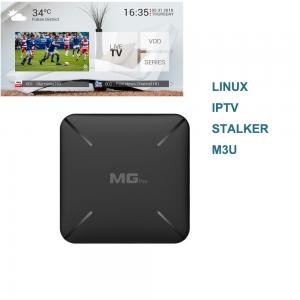China Mag Pro Linux IPTV Set Top Box DLNA H.265 Decoder OTT Linux Smart Box on sale