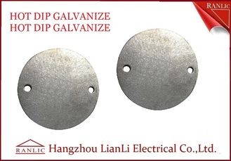 Best 0.5mm to 1.2mm Steel Round Junction Box Cover Pre - Galvanized 65mm Diameter wholesale