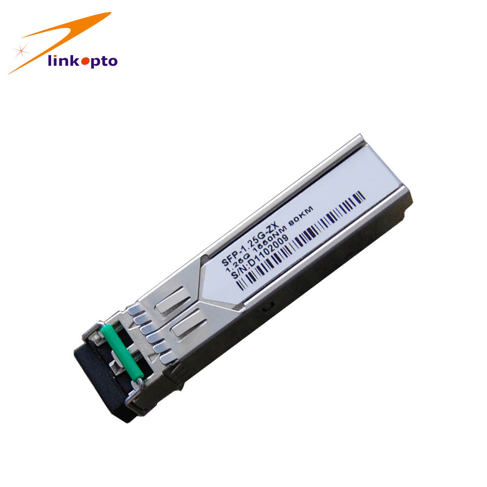 China Duplex LC Cisco Compatible Ethernet SFP Module 1.25Gbps 80km Digital Diagnostic Monitoring on sale