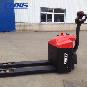 China 1.5 Ton Small Electric Powered Pallet Truck Pallet Trolley Jack 8 Hours Working Time on sale