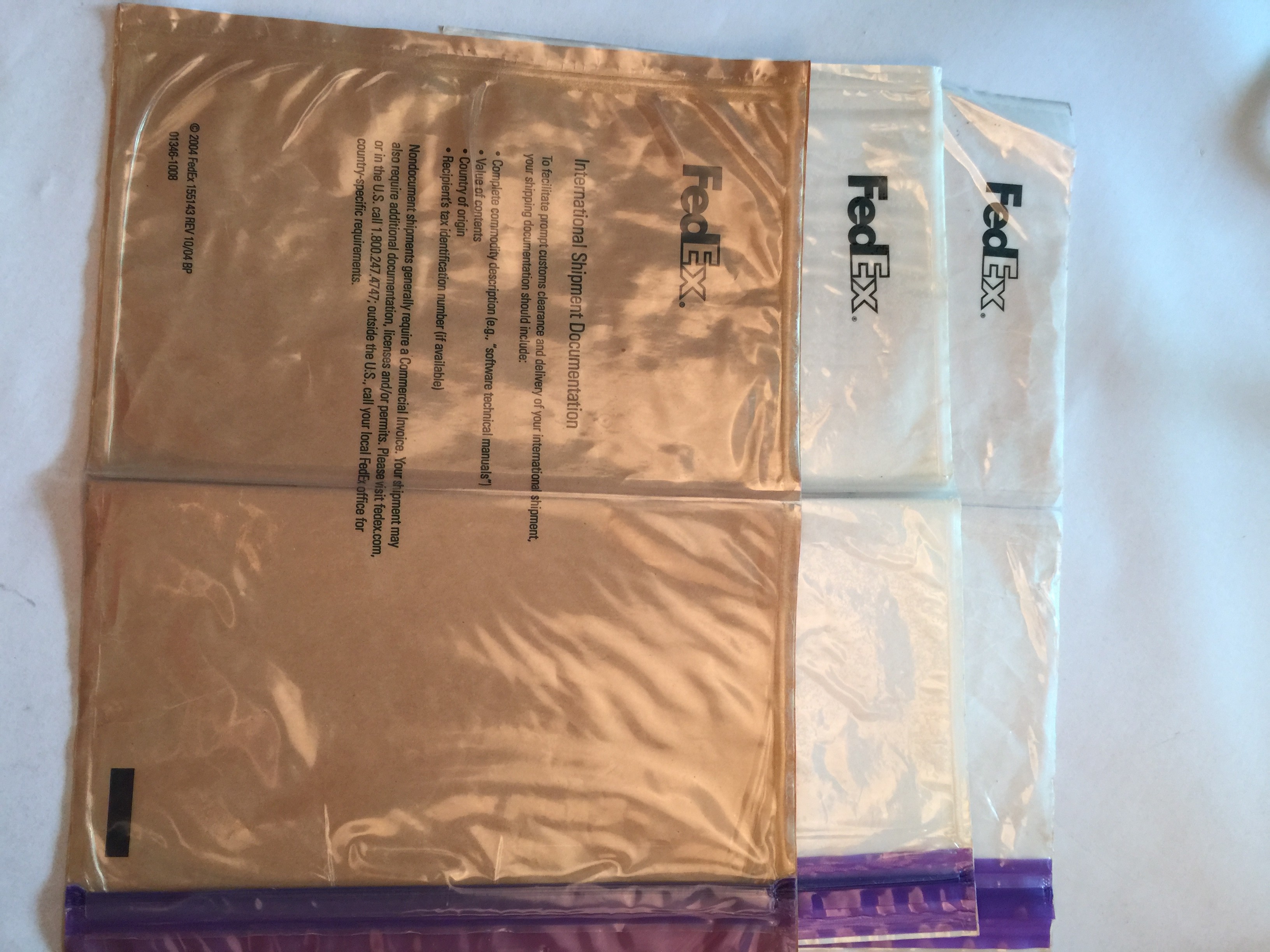 Waterproof Documents Enclosed Self Adhesive Plastic Envelopes Aqueous Coating