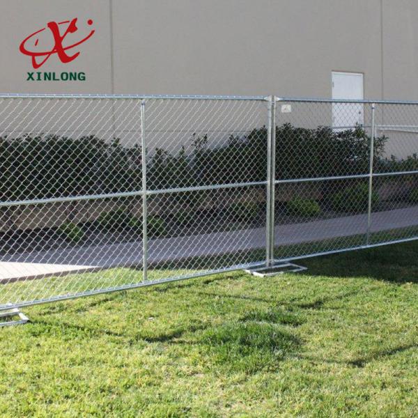 Cheap Portable Outdoor Temporary Security Fence Panels Metal Iron Material for sale