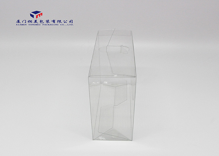 Best Clear PVC Packing Boxes Cosmetics And Gifts Automatic Lock Bottom 19X5.8X13.5cm wholesale