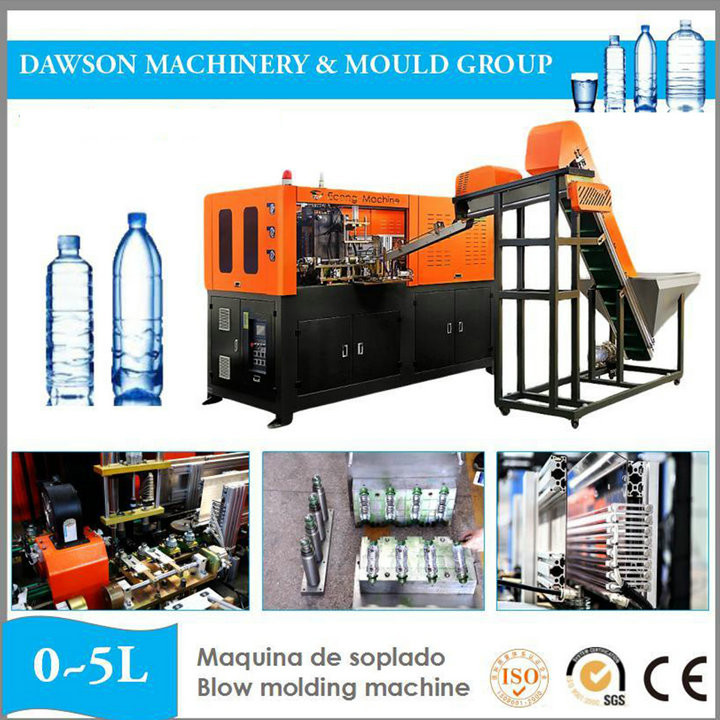 China 1 Liter 2L 3L 4L 5L Pet Plastic Water Bottle Blow Molding Moulding Machine on sale