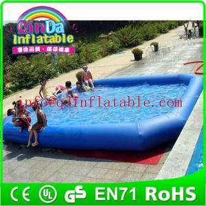 China PVC Inflatable Swimming Pool water game pool inflatable pool with cover on sale