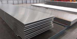 Best Silver Color 7075 Aluminum Sheet , 5mm Aluminium Plate With Flat Surface wholesale